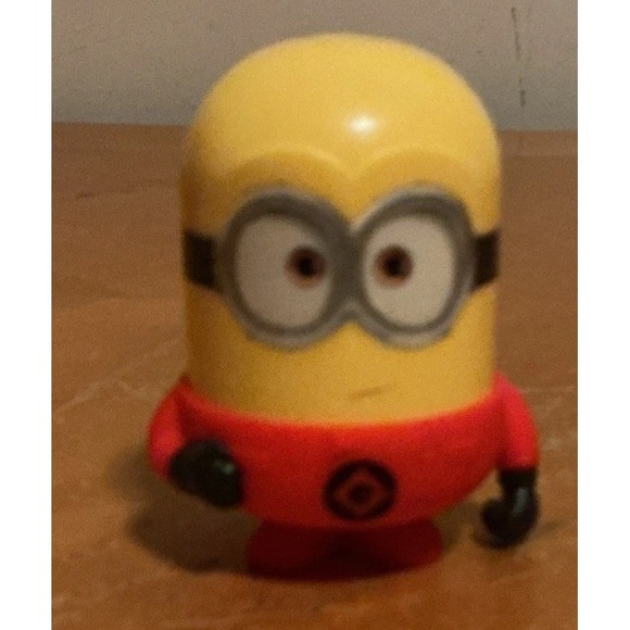 Dreamworks Other - 2024 McDonalds Despicable Me 4 Dreamworks Minions HAPPY MEAL Pit Crew Ron No Hat